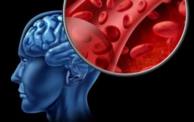 Oxygen hunger from the brain