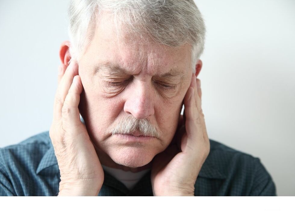 Pain with arthrosis of temporoma and mandibular joint
